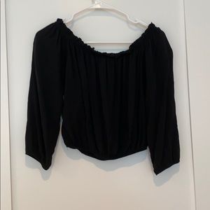 Brandy Melville black Maura Top